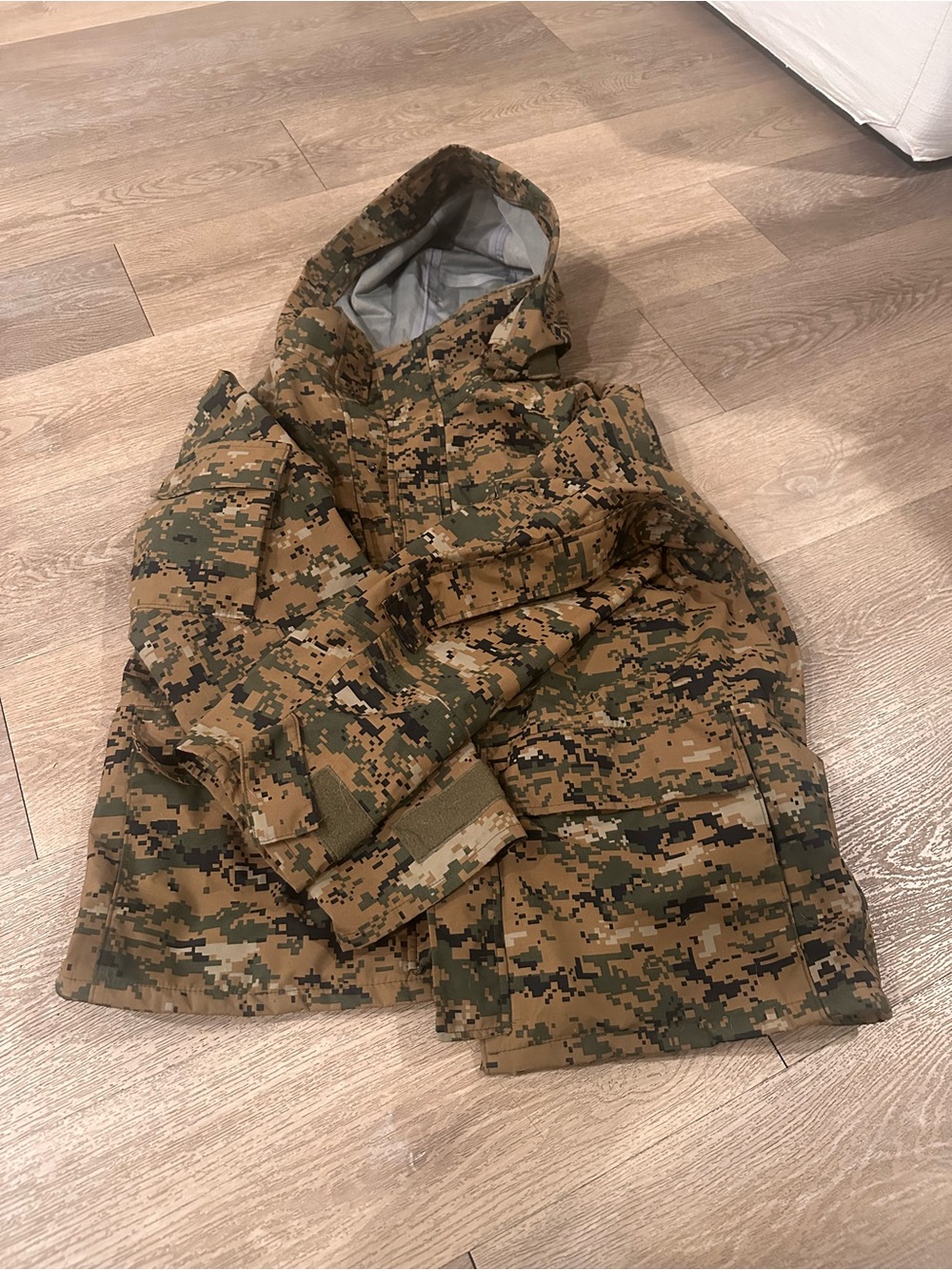 Tru Spec Digital camo hooded jacket